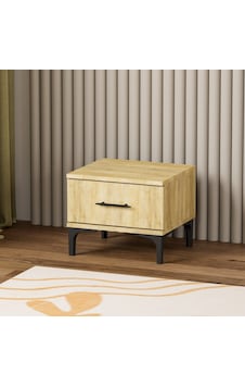 Garaj Home Doğa Komodin - Meşe Çok Renkli