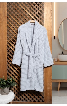 Pierre Cardin Soft Bornoz Wave Gri Gri Pierre Cardin Soft Bornoz Wave Gri Gri