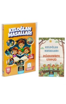 1.sınıf Okuma Seti Keloğlan Masalları 10 Kitap+değ.kitabı İlaveli