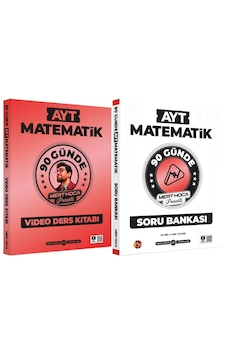 Mert Hoca 90 Günde AYT Matematik Video Ders Kitabı ve AYT Matematik Soru Bankası Seti Mert Hoca 90 Günde AYT Matematik Video Ders Kitabı ve AYT Matematik Soru Bankası Seti