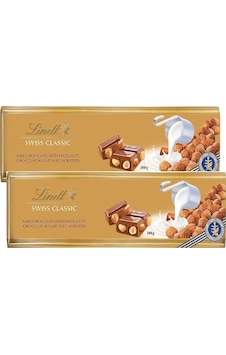 Lindt Gold Milk Hazelnut Sütlü Fındıklı Çikolata 2 x 300 G Lindt Gold Milk Hazelnut Sütlü Fındıklı Çikolata 2 x 300 G
