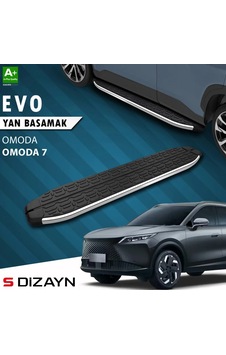 S-dizayn Omoda Omoda7 Evo Krom Yan Basamak 183 Cm 2025 Üzeri A+ Kalite