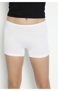 Lüx Drm Bayan Bambu Boxer Şort 3170 Beyaz Lüx Drm Bayan Bambu Boxer Şort 3170 Beyaz