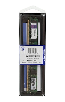 Kingston KVR800D2N6/2G 2 GB DDR2 800 MHz PC Bellek