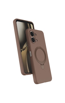 Oppo A6 Pro Kılıf Magsafe Şarj Özellikli Standlı Sensitive Touch Samara Kapak Desert Gold Oppo A6 Pro Kılıf Magsafe Şarj Özellikli Standlı Sensitive Touch Samara Kapak Desert Gold