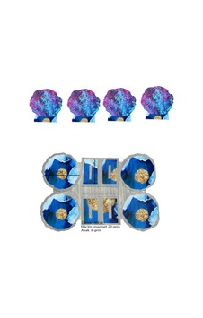 Epoksi Silikon Kalıp Tırtıklı Kenar Ayaklı Magnet Kalıp 7 Cm 4 Lü Şeffaf Epoksi Silikon Kalıp Tırtıklı Kenar Ayaklı Magnet Kalıp 7 Cm 4 Lü Şeffaf