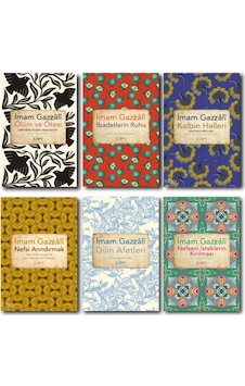 Gazali Seti 6 Kitap/ölüm Ve Ötesi/ İbadetlerin Ruhu/ Kalbin Halleri/ Nefsi Arındırmak/dilin Afetleri