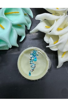 Yüz Taşı Face Gems Yapışkan Burun Parmak Hızma Model44 Turkuaz Yüz Taşı Face Gems Yapışkan Burun Parmak Hızma Model44 Turkuaz