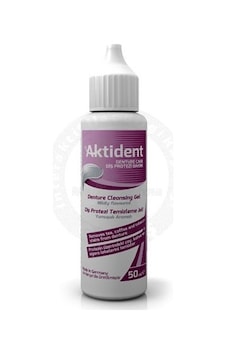 Aktident Diş Protezi Temizleme Jeli 50 ML Aktident Diş Protezi Temizleme Jeli 50 ML