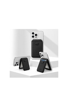 Cüzdan Kartlık Güçlü Manyetik Standlı Telefon Kartlığı İphone Uyumlu Deri Cüzdan Siyah Cüzdan Kartlık Güçlü Manyetik Standlı Telefon Kartlığı İphone Uyumlu Deri Cüzdan Siyah