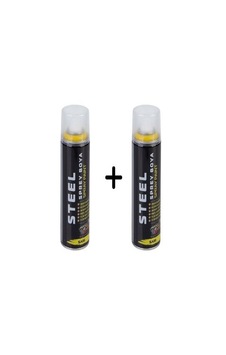 Steel Sprey Boya 200ml Sarı 4893 2 Adet Steel Sprey Boya 200ml Sarı 4893 2 Adet
