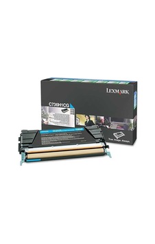 Lexmark C736 C736H1Cg Mavi Toner Yüksek Kapasiteli C734N