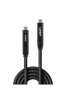 Lindy Lın-43333 10 Mt Usb Type C To Usb Type C 5gbps 60w Hibrit Kablo