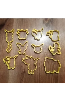Pokemon Kurabiye Kesici Pokemon Kurabiye Kesici