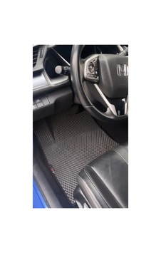 Honda Civic Fc5 Akıllı Eva Oto Paspas Antrasit-siyah Şerit Honda Civic Fc5 Akıllı Eva Oto Paspas Antrasit-siyah Şerit