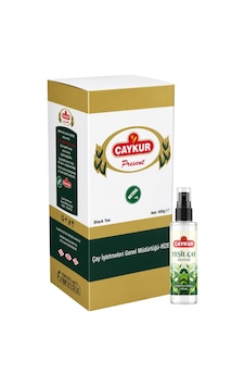 Hediyelik Siyah Çay Ve Sprey Yeşil Çay Kolonyası Seti