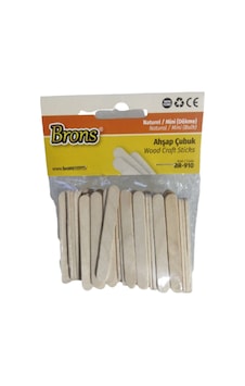 Naturel Mini Dökme Ahşap Çubuk 6 Cm 1 Paket Naturel Mini Dökme Ahşap Çubuk 6 Cm 1 Paket