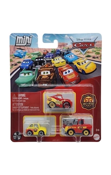 Üçlü Cars Mini Racers - Lightning Mcqueen & Luigi & Mater Jjw57 Kırmızı - Sarı Üçlü Cars Mini Racers - Lightning Mcqueen & Luigi & Mater Jjw57 Kırmızı - Sarı