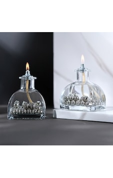 Imperiums Silver Pearl Dekoratif Kandil Mum Imperiums Silver Pearl Dekoratif Kandil Mum