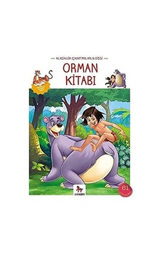Orman Kitabı - Klasikler Çıkartmalarla Dizisi Orman Kitabı - Klasikler Çıkartmalarla Dizisi