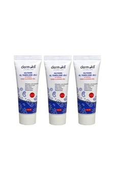 Dermokil Hijyenik El Temizleme Jeli 3 x 75 ML