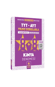 Yıldız Sorular Yayınları 2022 Tyt Ayt Kimya 8+8 Deneme Video Yıldız Sorular Yayınları 2022 Tyt Ayt Kimya 8+8 Deneme Video