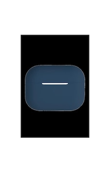 Apple Uyumlu Airpods Pro 3 3.nesil Soft Silikon Kılıf - Lacivert Düz Renkli Apple Uyumlu Airpods Pro 3 3.nesil Soft Silikon Kılıf - Lacivert Düz Renkli
