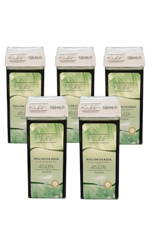 Kuaf Roll-On Azulen Kartuş Ağda 5 x 100 ML Kuaf Roll-On Azulen Kartuş Ağda 5 x 100 ML