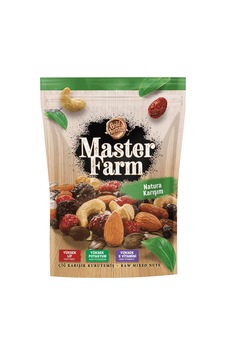 3 Adet Master Farm Natura Karışık Kuruyemiş 180 G 3 Adet Master Farm Natura Karışık Kuruyemiş 180 G