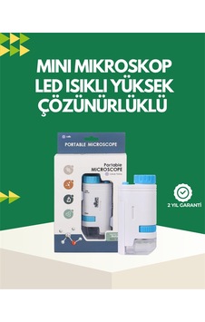 Lexroo Led Aydınlatmalı 80 200 Kat Büyütmeli Cep Mikroskop Lexroo Led Aydınlatmalı 80 200 Kat Büyütmeli Cep Mikroskop