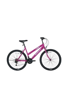 Bisan Sentıero Kadın Dağ Bisikleti 46cm V 26 Jant 21 Vites Mor Beyaz Siyah