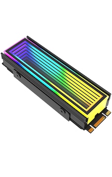 Argb M2 Ssd Soğutucu Rgb Aydınlatmalı Alüminyum Yapı İle Yüksek Performans Sağlar Diğer Argb M2 Ssd Soğutucu Rgb Aydınlatmalı Alüminyum Yapı İle Yüksek Performans Sağlar Diğer