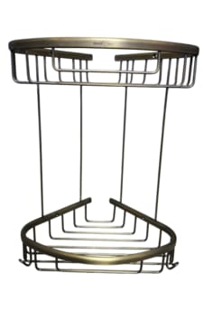 Meloni 18x18 Pirinç Antik 2'li Kapalı Köşe Meloni 18x18 Pirinç Antik 2'li Kapalı Köşe