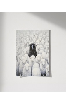 Çerçevesiz Poster Sürüde Bir Terslik Var Çerçevesiz Poster Sürüde Bir Terslik Var