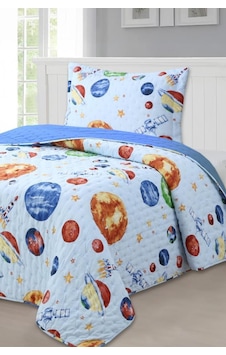 Space Genç Ve Çocuk Tek Kişilik Yatak Örtüsü 180x240 Çok Renkli Space Genç Ve Çocuk Tek Kişilik Yatak Örtüsü 180x240 Çok Renkli