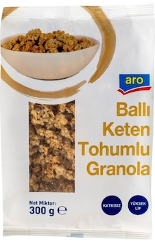 Granola Ballı & Keten Tohumlu 300g
