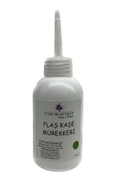 Flaş Kaşe Mürekkebi Yeşil 100 Ml Flaş Kaşe Mürekkebi Yeşil 100 Ml