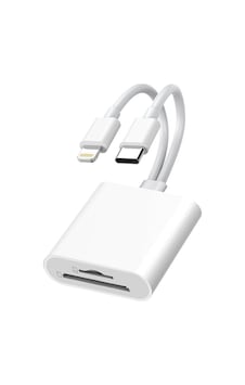 Lunatic 8360 Type-c Lightning Kart Okuyucu Micro Sd Tf Hafıza Kart Adaptörü Çevirici Çoklayıcı Sdhc Lunatic 8360 Type-c Lightning Kart Okuyucu Micro Sd Tf Hafıza Kart Adaptörü Çevirici Çoklayıcı Sdhc