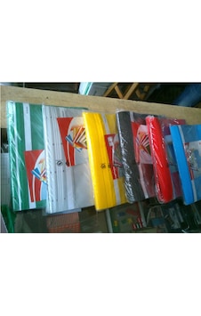 Plastik Telli Dosya Yeşil-gri-sarı-siyah-kırmızı -mavi 6 Renk 50 Plastik Telli Dosya Yeşil-gri-sarı-siyah-kırmızı -mavi 6 Renk 50