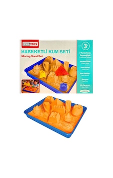 Hareketli Kum Seti 6 Kalip 3 Yaş+