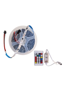 Akan Rgb Şerit Pixel Led 60 Led 12v 5m Kumandalı Trafosuz Akan Rgb Şerit Pixel Led 60 Led 12v 5m Kumandalı Trafosuz