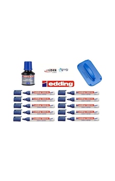 Edding 360 Xl Silinebilir Yazı Tahtası Kalemi Seti Board Marker Edding 360 Xl Silinebilir Yazı Tahtası Kalemi Seti Board Marker