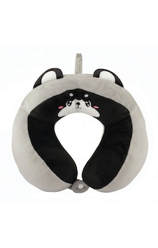 Tucklebery Kids Panda Figürlü Boyun Yastığı Yumuşak Doku, Çıtçıtlı Tasarım Ve Ergonomik Konfor Gri Tucklebery Kids Panda Figürlü Boyun Yastığı Yumuşak Doku, Çıtçıtlı Tasarım Ve Ergonomik Konfor Gri