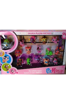 Minişler Oyuncak Miniş Figürler Petshops Ailesi 15 Figür Set Minişler Oyuncak Miniş Figürler Petshops Ailesi 15 Figür Set