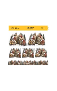 Cam Transfer Kağıdı Banuca Ct1 20x20 Cm Cam Transfer Kağıdı Banuca Ct1 20x20 Cm