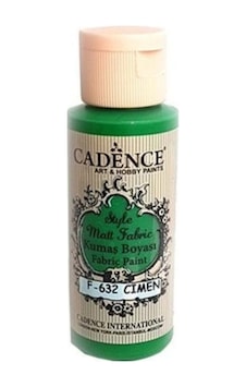 Style Matt Fabric Kumaş Boyası 59Ml 632 Çimen Yeşil Style Matt Fabric Kumaş Boyası 59Ml 632 Çimen Yeşil