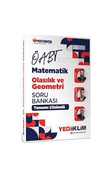 Yediiklim 2027 Öabt Matematik Öğretmenliği Olasılık Ve Geometri Tamamı Çözümlü Soru Bankası-169786 Yediiklim 2027 Öabt Matematik Öğretmenliği Olasılık Ve Geometri Tamamı Çözümlü Soru Bankası-169786