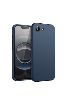Fibaks iPhone 16e/17e Uyumlu Kılıf Kadife Lansman Soft Yumuşak Liquid Silikon Kamera Korumalı Kapak Lacivert Fibaks iPhone 16e/17e Uyumlu Kılıf Kadife Lansman Soft Yumuşak Liquid Silikon Kamera Korumalı Kapak Lacivert