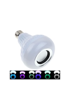 P-028 Kumandalı Bluetooth Led Ampul Çok Renkli P-028 Kumandalı Bluetooth Led Ampul Çok Renkli