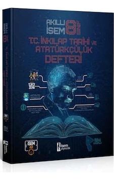 İsem 2023 8. Sınıf Akıllı İsem T.c: İnkılap Tarihi Ve Atatürkçülük Defteri İsem 2023 8. Sınıf Akıllı İsem T.c: İnkılap Tarihi Ve Atatürkçülük Defteri